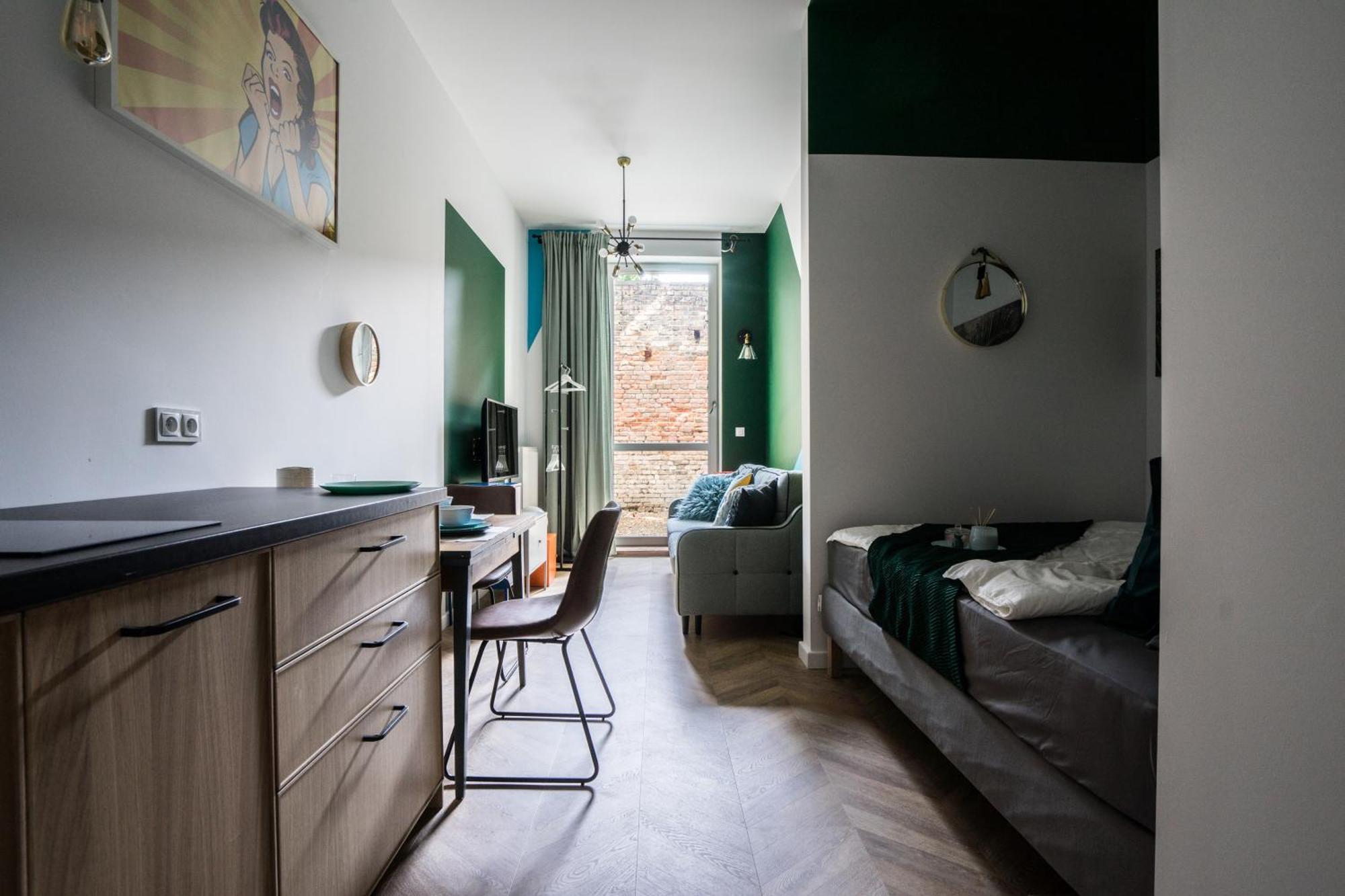 Appartement Close-golden In - Stylish And Cozy Studio - Zabkowska